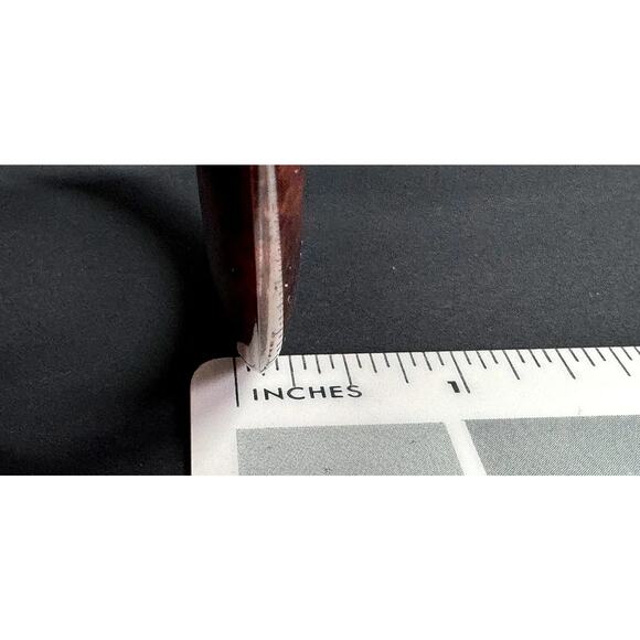 Vintage Marbled Green, Brown & Blue Plastic Bangle Bracelets - Picture 12 of 12